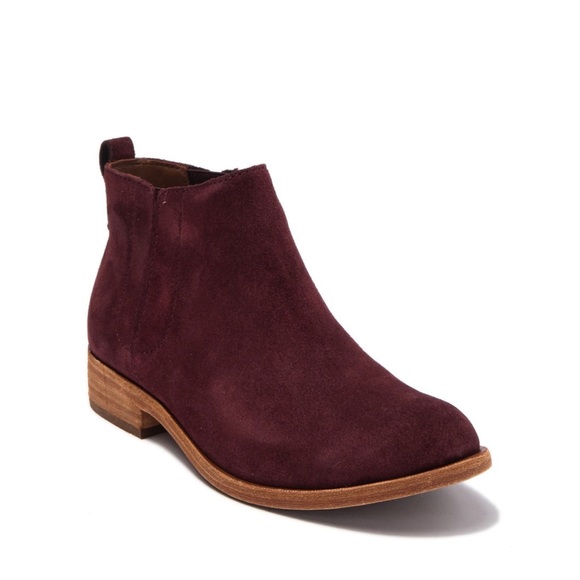 Kork-Ease Shoes - New Kork-Ease Velma Maroon Suede Booties